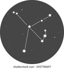 Northern hemisphere constellation of the Aquila