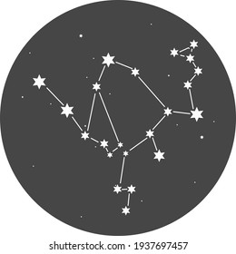Northern hemisphere constellation of the Ophiuchus
