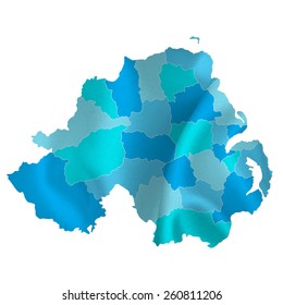  Northern Ireland map countries