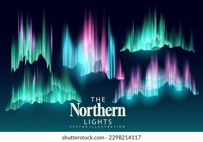 The northern lights wave logo design was inspired by the aurora borealis.  24349201 Vector Art at Vecteezy