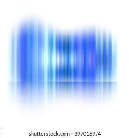 Northern lights, Aurora polaris. Abstract vector shiny background