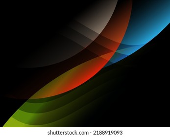 
northern lights background running around