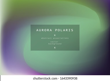 Northern lights gradient background. Luminescence of Aurora Borealis.