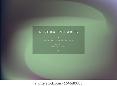 Northern lights gradient background. Luminescence of Aurora Borealis.