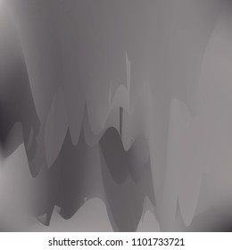 Northern lights gradient background vector illustration. Night Sky, Northern Lights Effect, Realistic polar lights. Abstract space design for aurora borealis, isolated on transparent background.