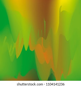 Northern lights gradient background vector illustration. Night Sky, Northern Lights Effect, Realistic polar lights. Abstract space design for aurora borealis, isolated on transparent background.