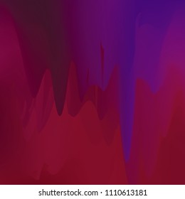 Northern lights gradient background vector illustration. Night Sky, Northern Lights Effect, Realistic polar lights. Abstract space design for aurora borealis, isolated on transparent background.