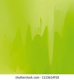 Northern lights gradient background vector illustration. Night Sky, Northern Lights Effect, Realistic polar lights. Abstract space design for aurora borealis, isolated on transparent background.