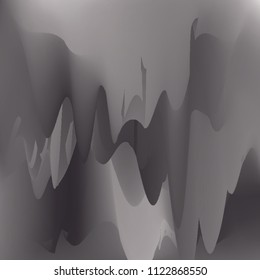 Northern lights gradient background vector illustration. Night Sky, Northern Lights Effect, Realistic polar lights. Abstract space design for aurora borealis, isolated on transparent background.