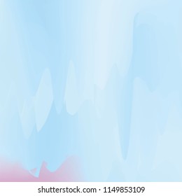 Northern lights gradient background vector illustration. Night Sky, Northern Lights Effect, Realistic polar lights. Abstract space design for aurora borealis, isolated on transparent background.