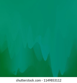 Northern lights gradient background vector illustration. Night Sky, Northern Lights Effect, Realistic polar lights. Abstract space design for aurora borealis, isolated on transparent background.