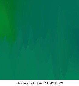 Northern lights gradient background vector illustration. Night Sky, Northern Lights Effect, Realistic polar lights. Abstract space design for aurora borealis, isolated on transparent background.