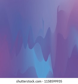 Northern lights gradient background vector illustration. Night Sky, Northern Lights Effect, Realistic polar lights. Abstract space design for aurora borealis, isolated on transparent background.