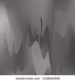 Northern lights gradient background vector illustration. Night Sky, Northern Lights Effect, Realistic polar lights. Abstract space design for aurora borealis, isolated on transparent background.