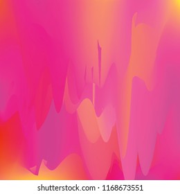 Northern lights gradient background vector illustration. Night Sky, Northern Lights Effect, Realistic polar lights. Abstract space design for aurora borealis, isolated on transparent background.