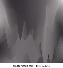 Northern lights gradient background vector illustration. Night Sky, Northern Lights Effect, Realistic polar lights. Abstract space design for aurora borealis, isolated on transparent background.