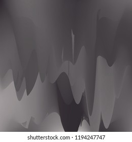 Northern lights gradient background vector illustration. Night Sky, Northern Lights Effect, Realistic polar lights. Abstract space design for aurora borealis, isolated on transparent background.