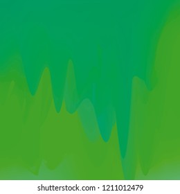 Northern lights gradient background vector illustration. Night Sky, Northern Lights Effect, Realistic polar lights. Abstract space design for aurora borealis, isolated on transparent background.