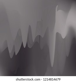 Northern lights gradient background vector illustration. Night Sky, Northern Lights Effect, Realistic polar lights. Abstract space design for aurora borealis, isolated on transparent background.