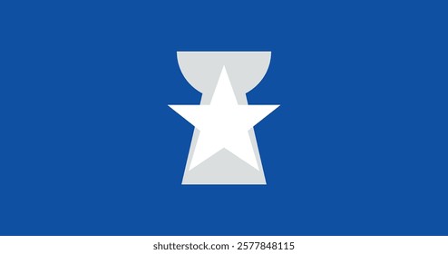 Northern Mariana Islands (1972) Flag Vector Illustration Premium Quality