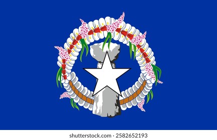 Northern Mariana Islands Flag, Flag of Northern Mariana Islands