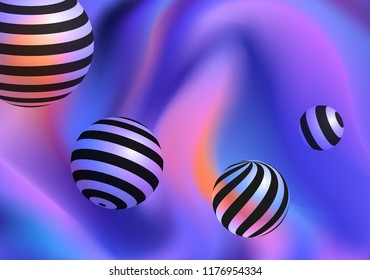 Northern polar light gradient background design.