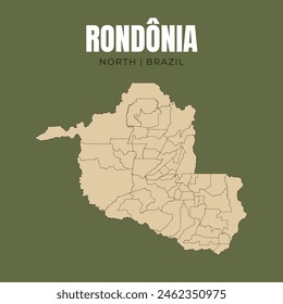 Rondônia, northern state of Brazil