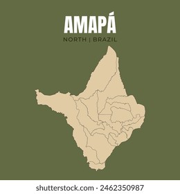 Amapá, northern state of Brazil