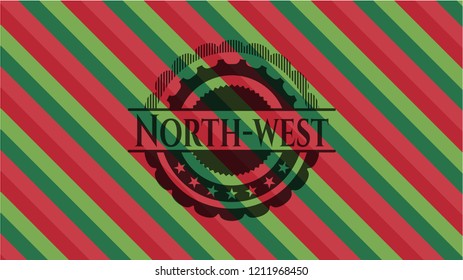 North-west christmas badge.