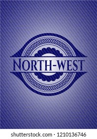 North-west with jean texture