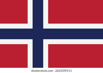 Norway Country Flag Vector Icon