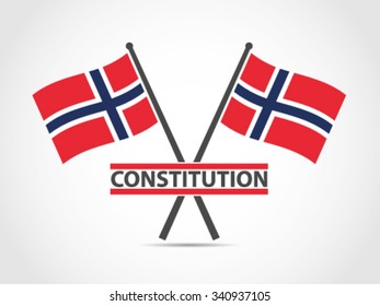 Norway Emblem Flag Constitution