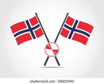 Norway Emblem Flag Disc Digital Content