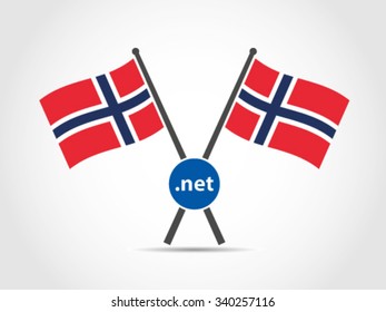 Norway Emblem Flag Network Web