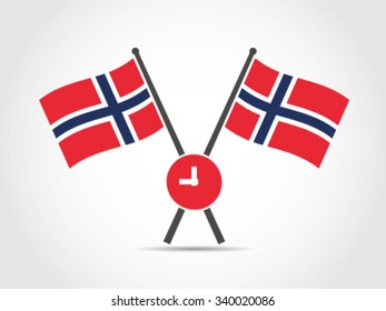 Norway Emblem Flag Schedule