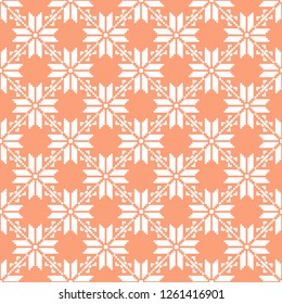 Norway fairisle seamless pattern design in vector