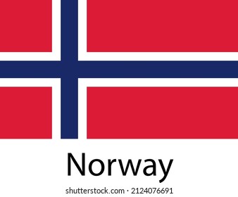 NORWAY FLAG DESIGN FOR SOCIAL MEDIA AND PRINT MEDIA.