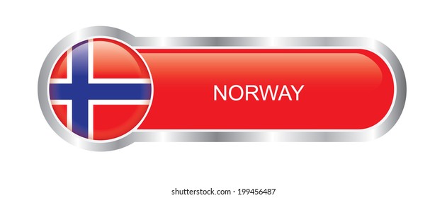 Norway Flag glossy banner