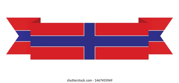 Norway flag. Simple vector Norway  flag