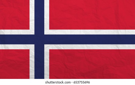 Norway Flag Vector