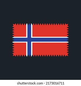 Norway Flag Vector. National Flag