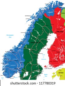 Norway map