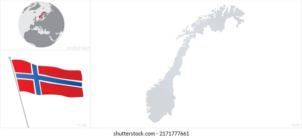 905 Gray vector map norway Images, Stock Photos & Vectors | Shutterstock