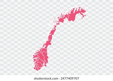 Noruega Mapa Punch Color Archivos de calidad de fondo png