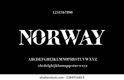 NORWAY is a modern and elegant sans serif font. Kettle is well-suited for advertising, branding, logotypes, packaging, titles, headlines and editorial design.