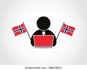 Norway Office Worker