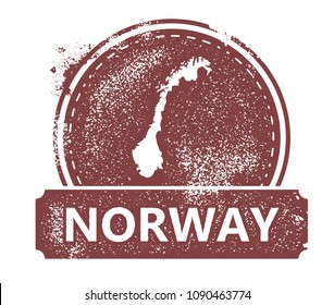 Norway Rubber Stamp