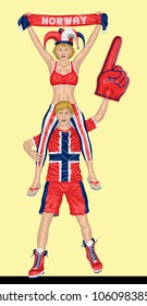 Norway Soccer Fan.