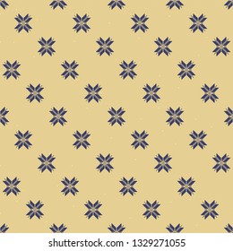 Norway Style Seamless Knitting Pattern. Abstract ethnic Background. Knitted Sweater Design. Scandinavian ornament