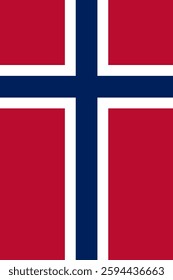 Norway Vertical Flag, Vertical Flag Norway